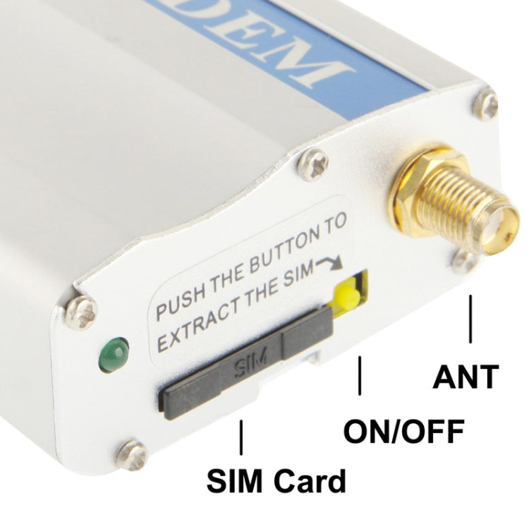 RS232 GPRS Modem / GSM Modem, Support SIM Card, GSM: 900 / 1800MHz Sign Random Delivery RS232 GPRS Modem / GSM Modem, Support SIM Card, GSM: 900 / 1800MHz Sign Random Delivery